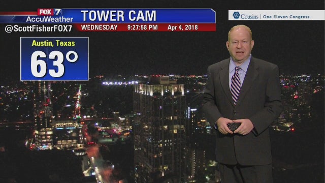 Evening weather forecast for Wednesday, April 4, 2018