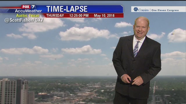 Evening weather forecast for Thursday, May 10, 2018