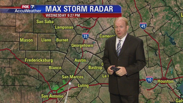 Evening weather forecast for Wednesday, May 23, 2018