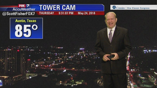 Evening weather forecast for Thursday, May 24, 2018