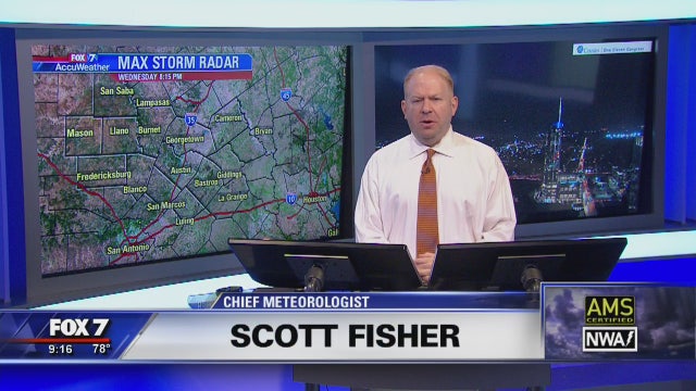 Evening weather forecast for Wednesday, May 2, 2018