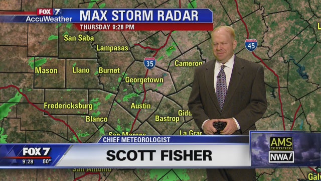 Evening weather forecast for Thursday, May 3, 2018