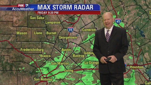 Evening weather forecast for Friday, May 4, 2018