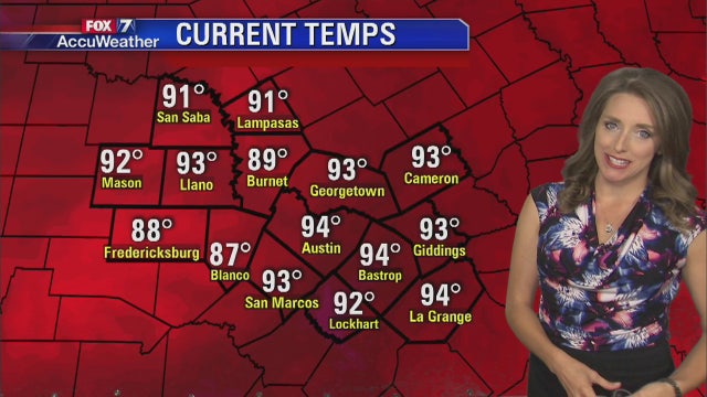 Evening weather forecast for Wednesday, June 14, 2017