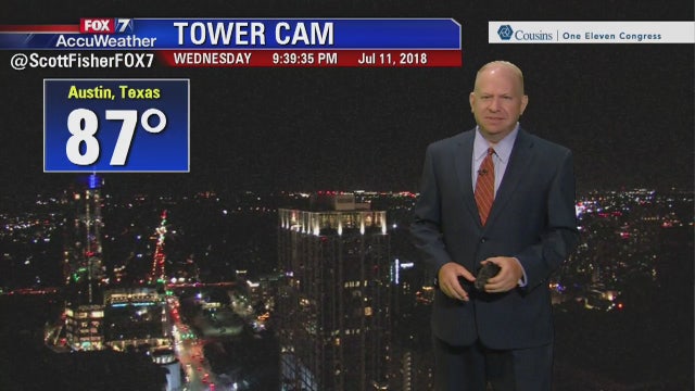 Evening weather forecast for Wednesday, July 11, 2018