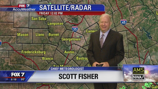 Evening weather forecast for Friday, July 13, 2018