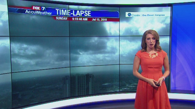 Evening weather forecast for Sunday, July 15, 2018