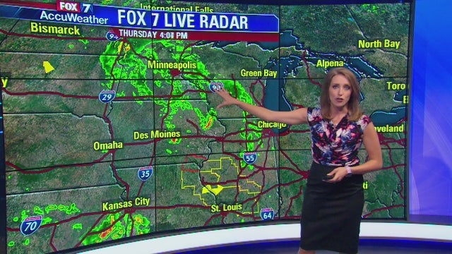 Evening weather forecast for Thursday, July 19, 2018