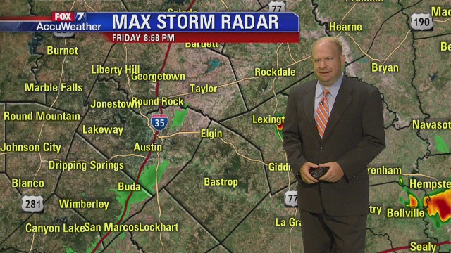 Evening weather forecast for Friday, August 10, 2018