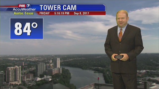 Evening weather forecast for Friday, September 8, 2017