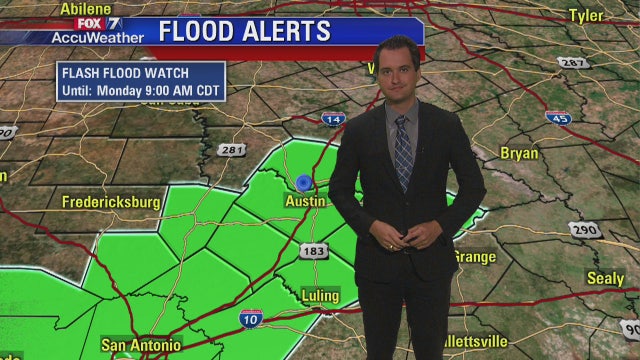Evening weather forecast for Sunday, September 9, 2018