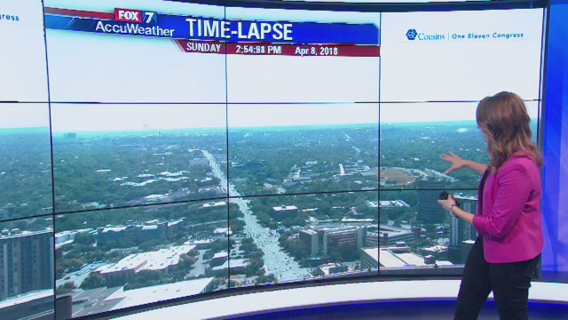 Evening weather forecast for April 8, 2018