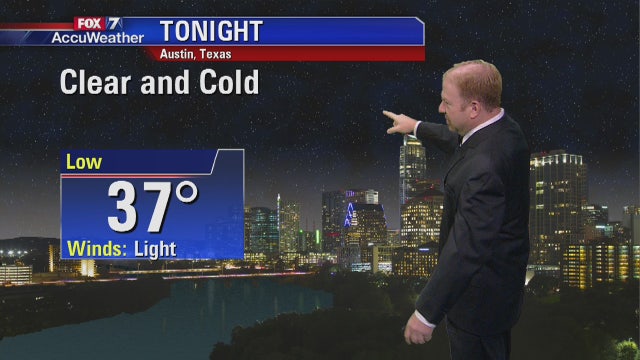 Evening weather forecast for Dec. 10, 2018