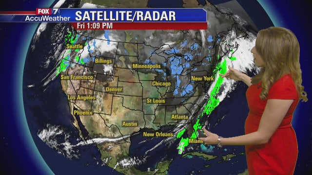 Evening weather forecast for December 18, 2015