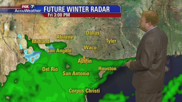 Evening weather forecast for December 30th