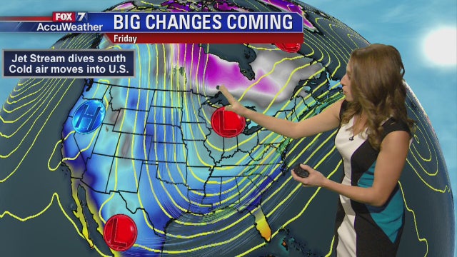 Evening weather forecast for Monday, December 4, 2017