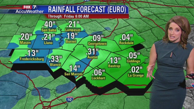 Evening weather forecast for Monday, December 3, 2018