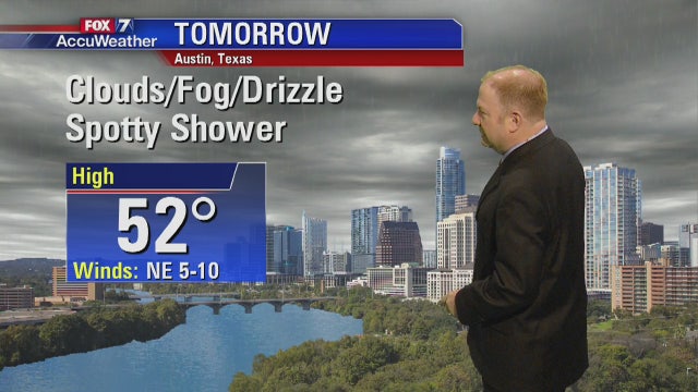 Evening weather forecast for Monday, February 12, 2018