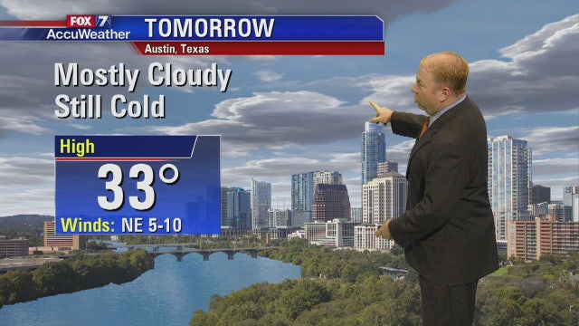 Evening weather forecast for Monday, January 1, 2018