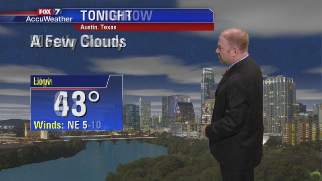 Evening weather forecast for Monday, March 12, 2018