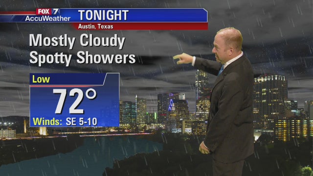 Evening weather forecast for Monday, October 1, 2018