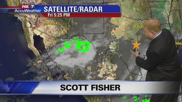Evening weather forecast for November 13, 2015