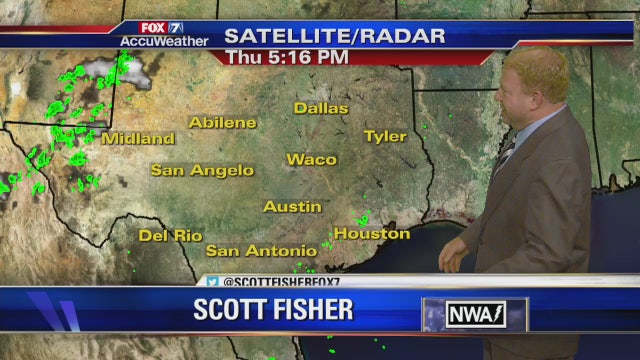 Evening weather forecast for September 17, 2015