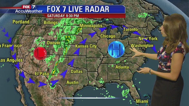 Evening weather forecast for September 23, 2017