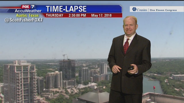 Evening weather forecast for Thursday, May 17, 2018