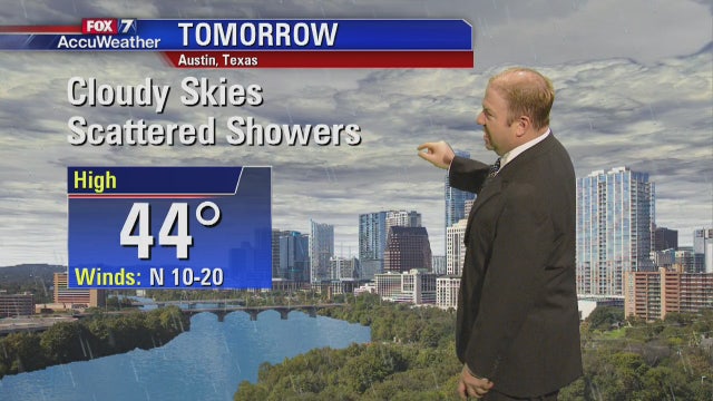 Evening weather forecast for Tuesday, February 6, 2018