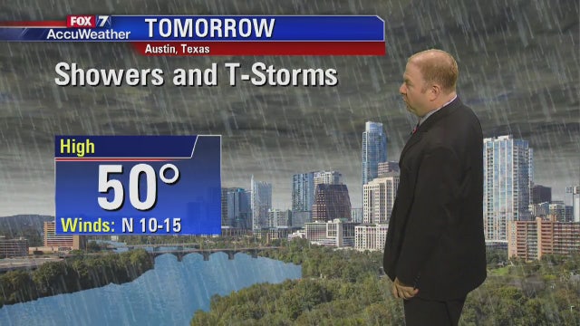 Evening weather forecast for Tuesday, February 20, 2018