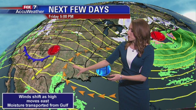 Evening weather forecast for Tuesday, March 6, 2018