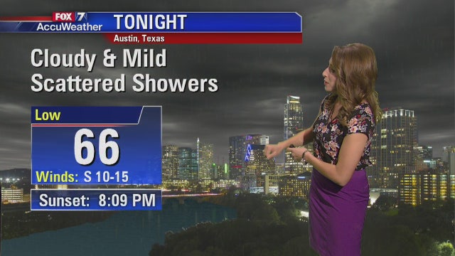 Evening weather forecast for Tuesday, May 1, 2018