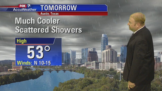 Evening weather forecast for Tuesday, November 7, 2017