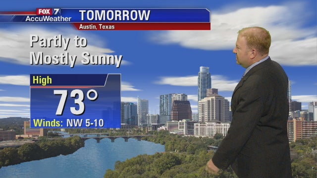 Evening weather forecast for Tuesday, November 28, 2017