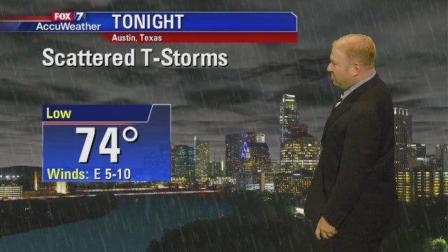 Evening weather forecast for Tuesday, October 3, 2017