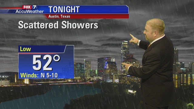 Evening weather forecast for Tuesday, October 31, 2017