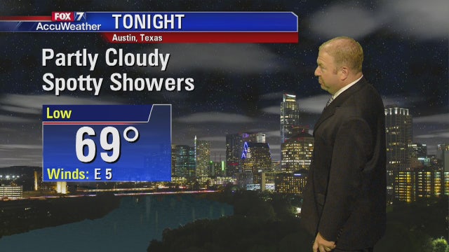 Evening weather forecast for Tuesday, September 5, 2017