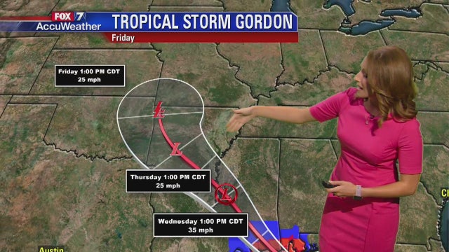 Evening weather forecast for Tuesday, September 4, 2018