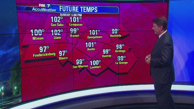 Evening weather forecast for July 28, 2018