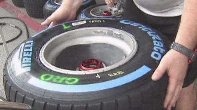 Red, white and blue twist at F1 race in Austin