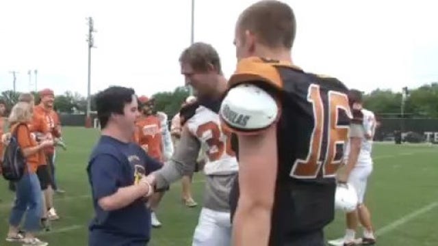 Final scrimmage before Texas Spring Game