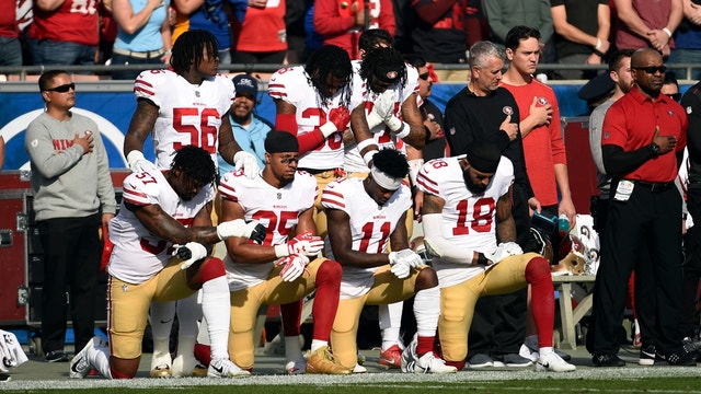 Stand or stay out of sight: NFL takes on anthem protesters