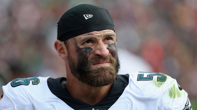 Eagles defensive end Chris Long is donating his salary
