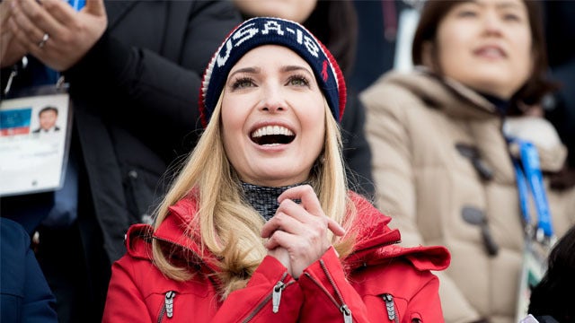 Ivanka Trump at Olympics for politics, to back athletes