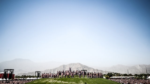 Kanye West brings Sunday service to Coachella for Easter