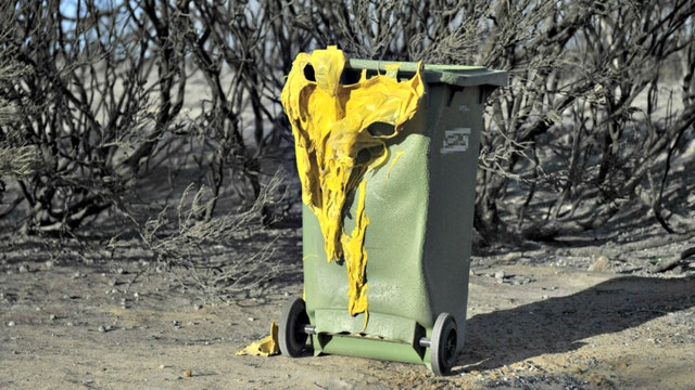 Police warn against new teen trend of burning plastic trash cans, inhaling fumes