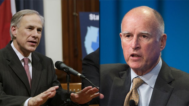 Governors of Texas, California make World Series wager