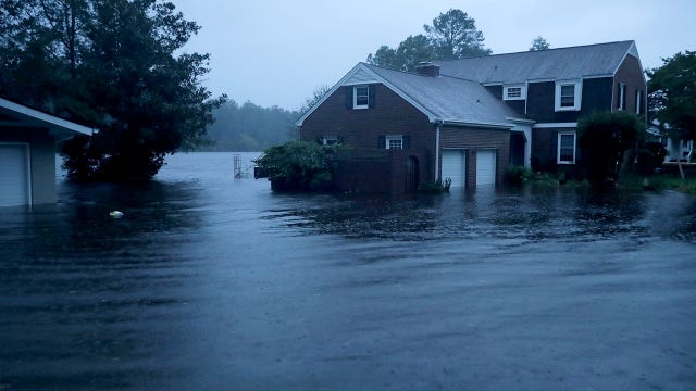 Hurricane Florence strikes the Carolinas
