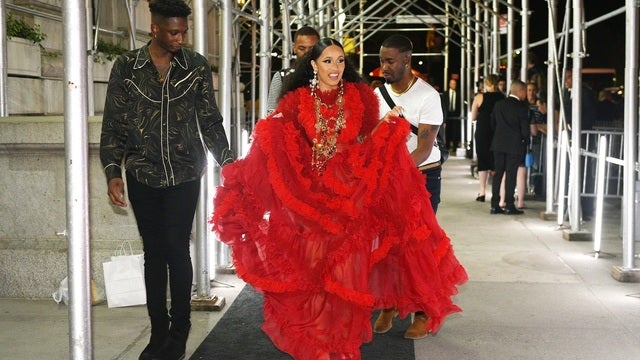 Cardi B escorted out of fashion party after lunging at Minaj